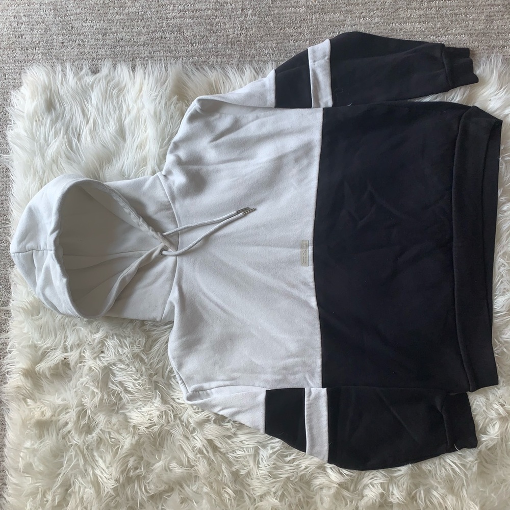 Black and White Brookelyn Hoodie